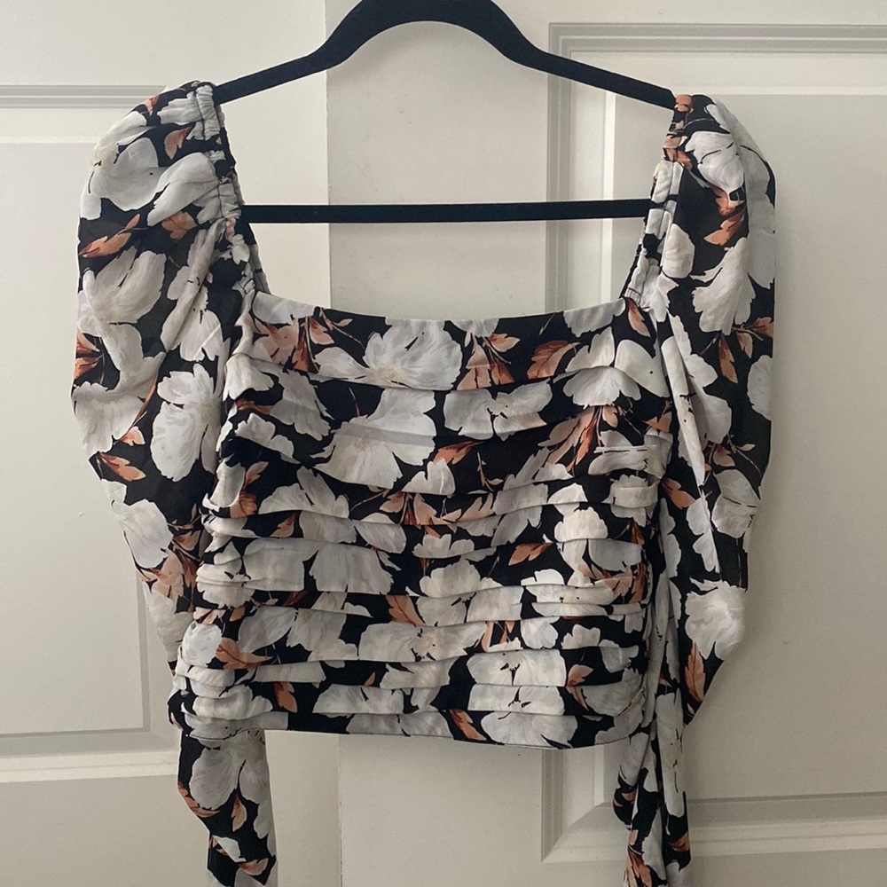 Patterned Abercrombie Blouse